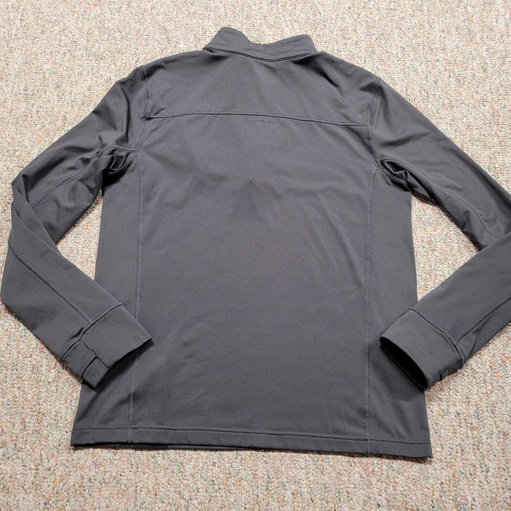 Obermeyer Flex Shirt Mens Large Grey 1/4 Zip Pullover Outdoors Active Base Layer - Picture 15 of 16